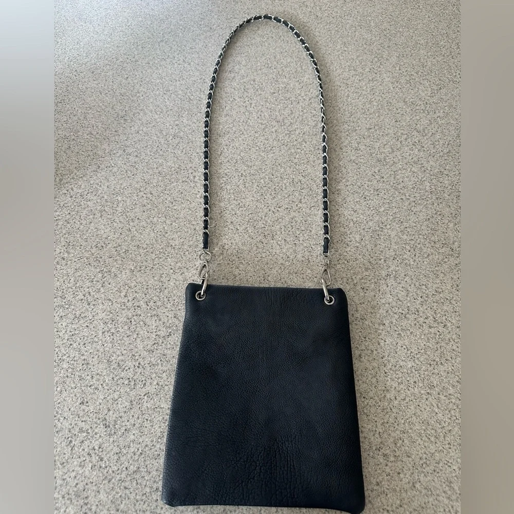 Studs and Rhinestones Small Purse with Chain Strap - Picture 2 of 3